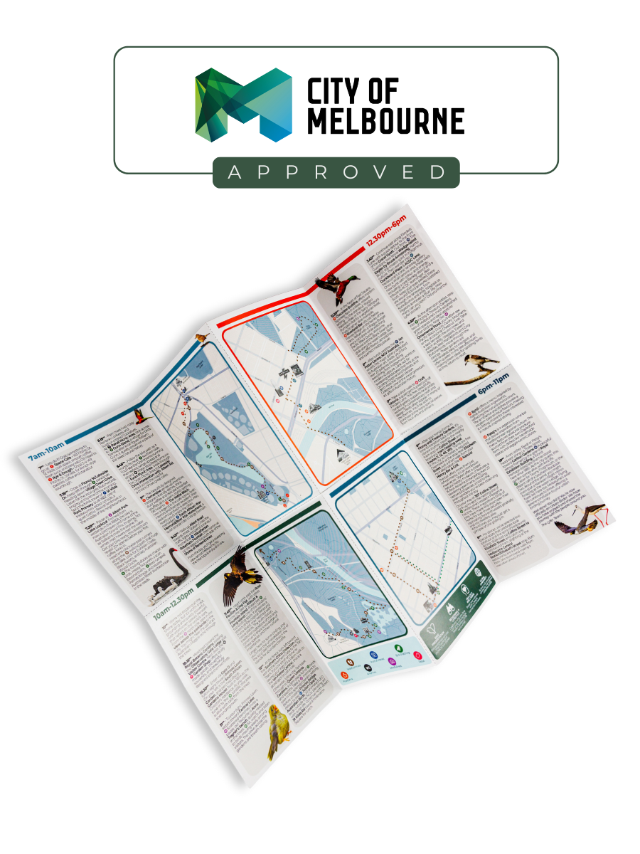 Urban Birders Guide: Bird the City – Melbourne - PRINTED