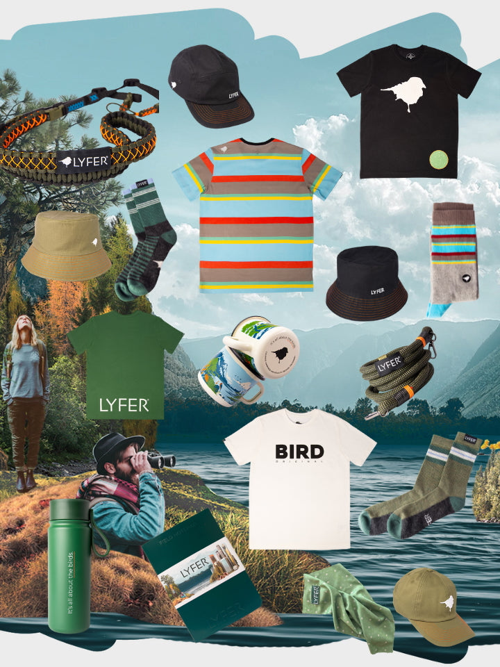 Fill range of lyfer birdwatching gear, great gifts for bird lovers in Australia.