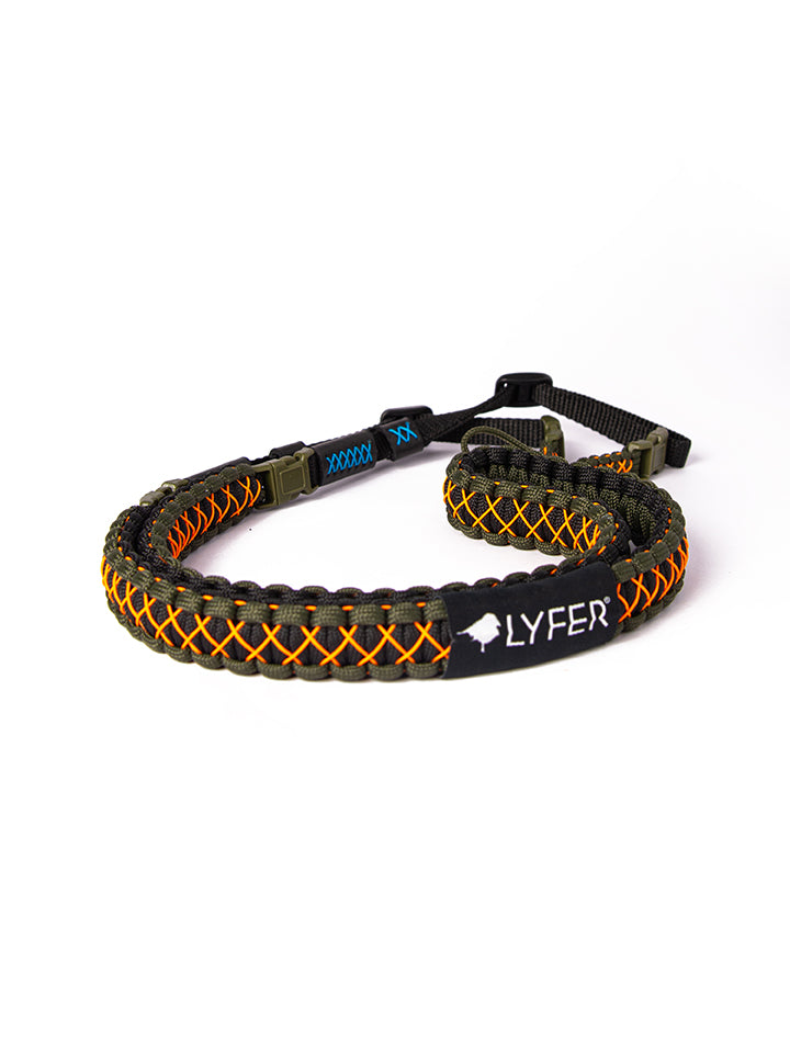 Full image of the Lyfer hand-made binocular strap bundle for birdwatching gift for Australian birders.