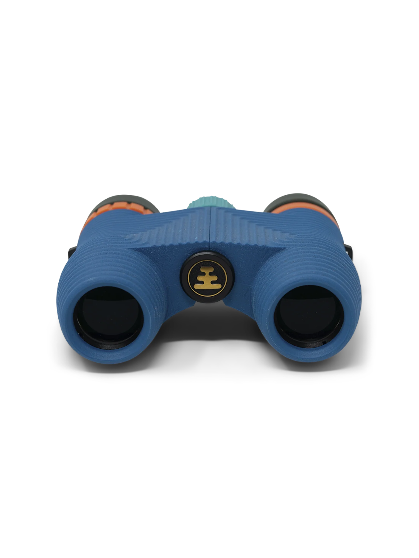 Image of NOCS blue binoculars, designer and compact for birders