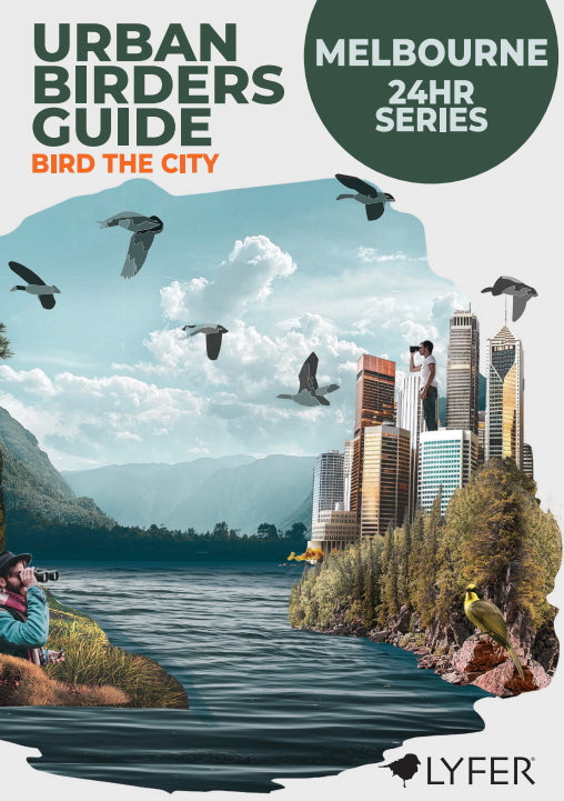 Pocket City Guide for Bird-Watching, showing Urban Birders Guide: Bird The City Melbourne.