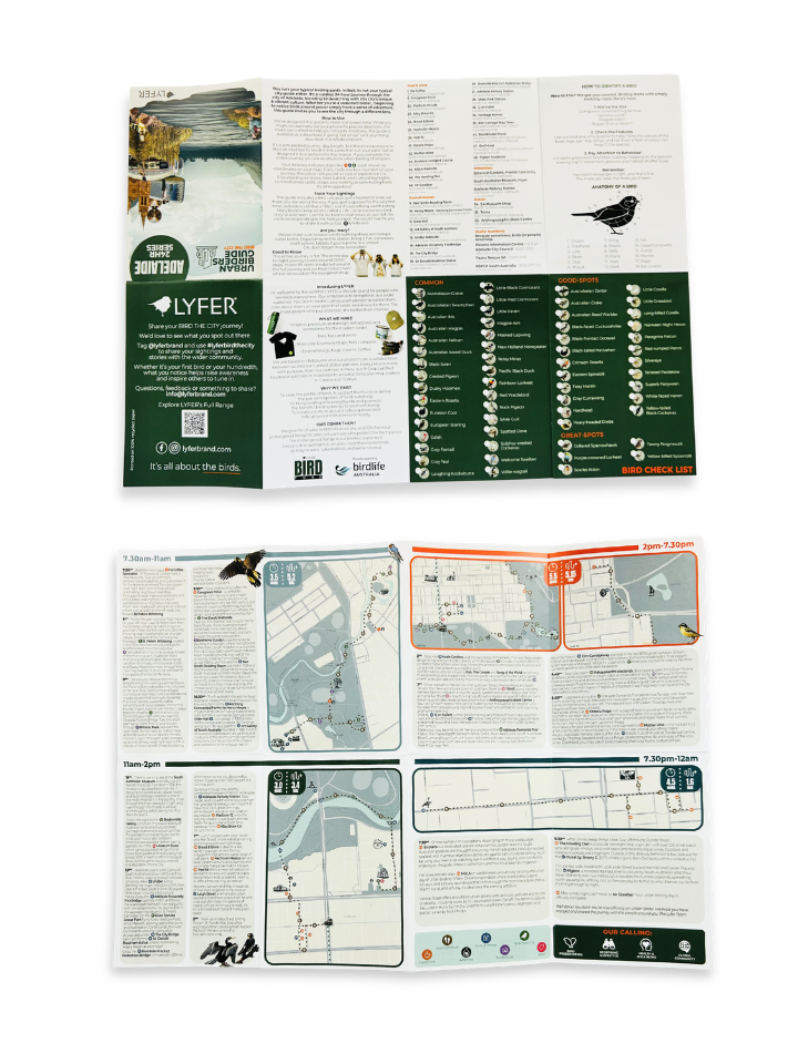 Urban Birders Guide – Bird the City: Adelaide (Printed Edition)
