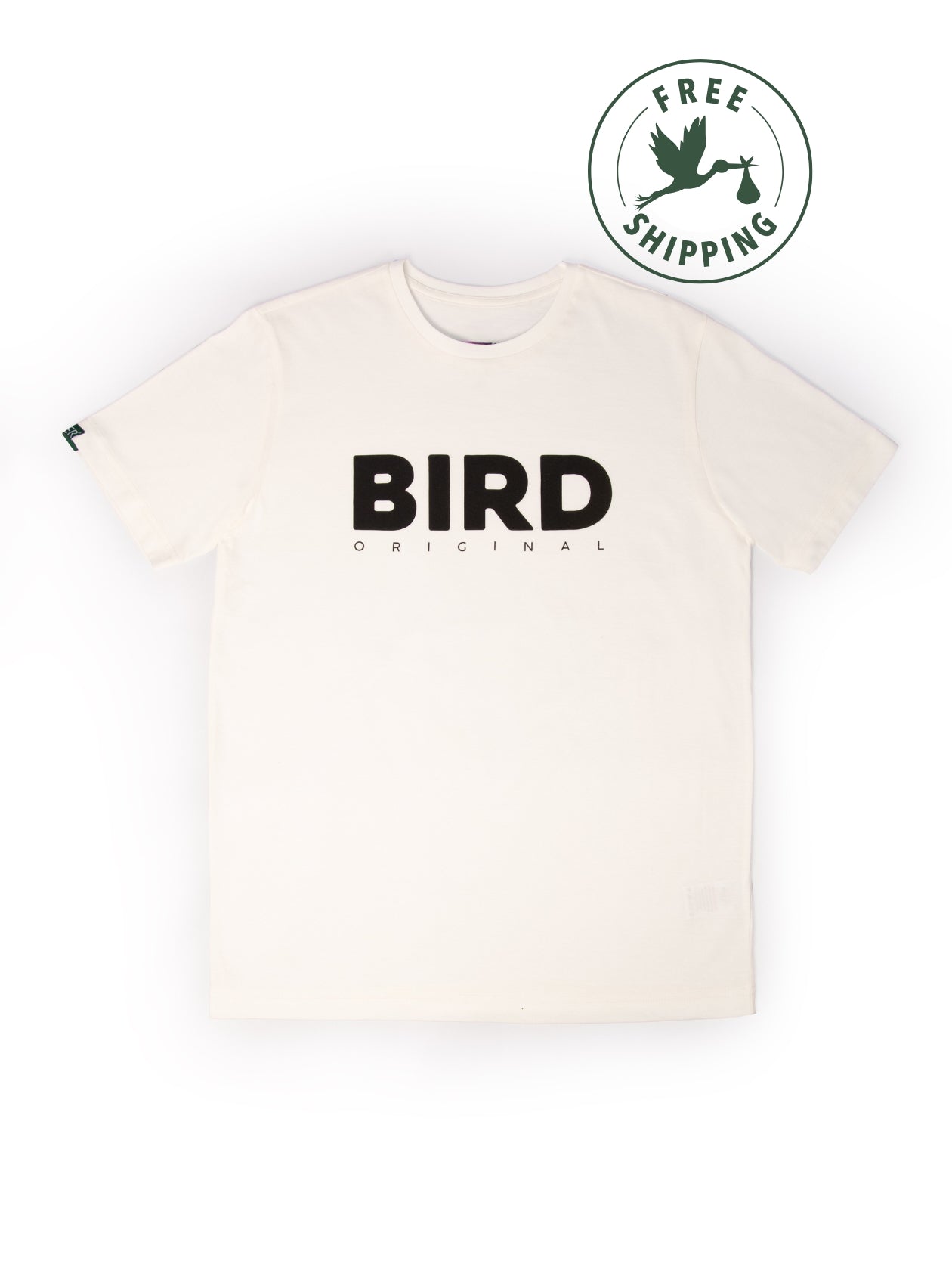 LYFER BIRD Original t-shirt with 'BIRD ORIGINAL' text on a white background