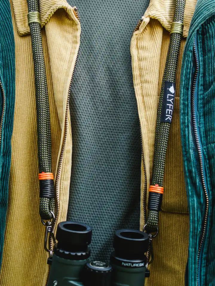 Double Paracord Binocular Strap