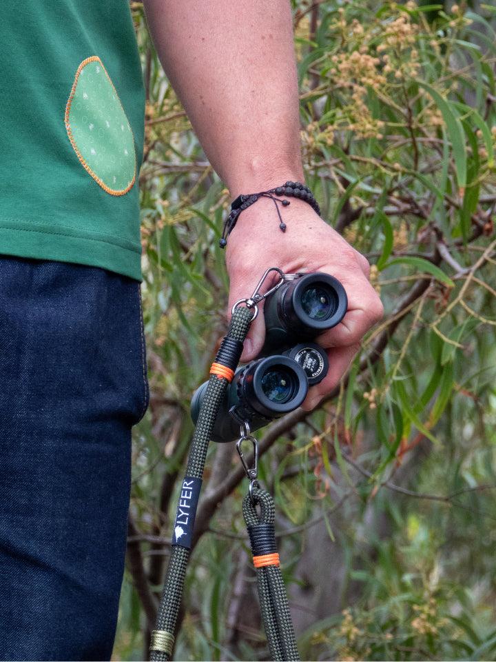 Double Paracord Binocular Straps